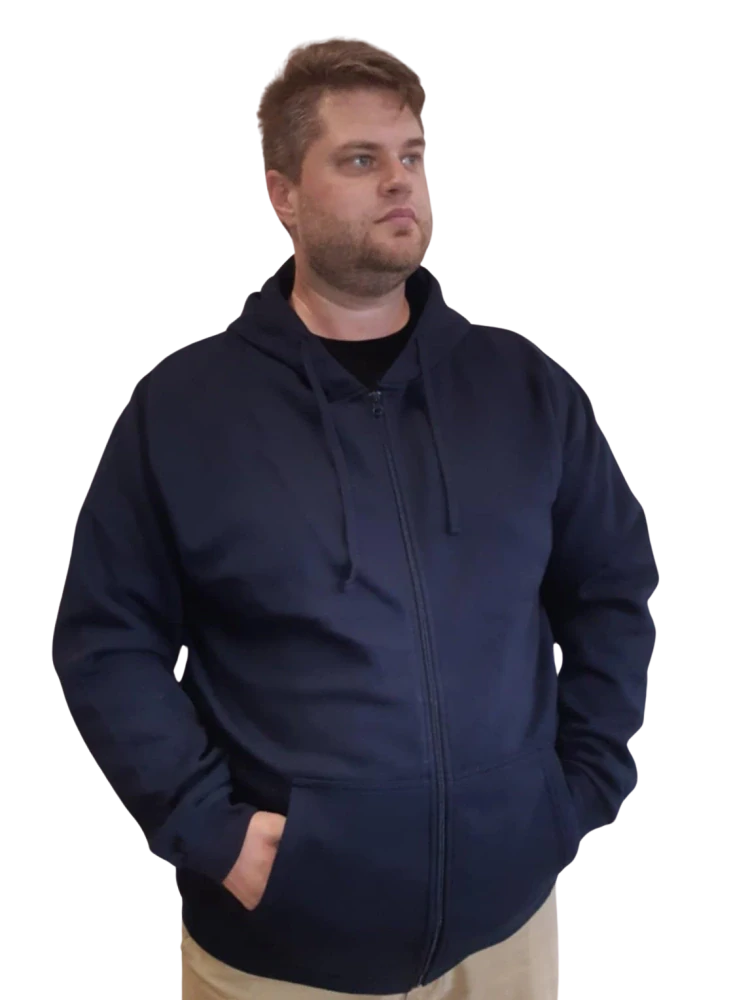 Pánská mikina s kapucí na zip