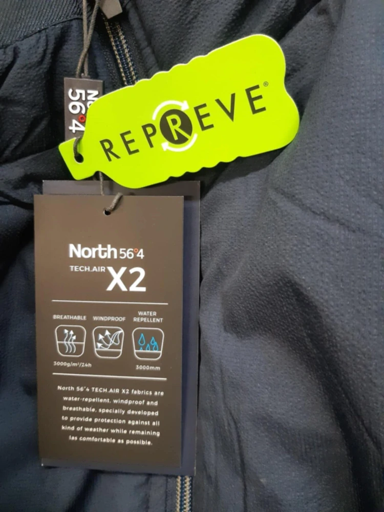 Pánská zimní bunda 4XL tmavě modrá v mačkaném vzhledu