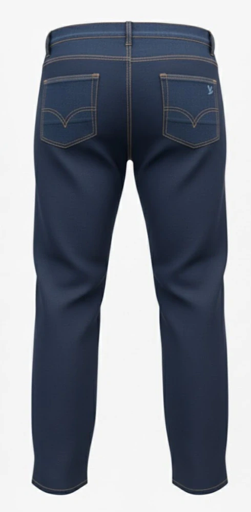 Pánské džíny nadměrné velikosti elastické 