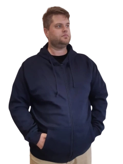 Pánská mikina s kapucí na zip