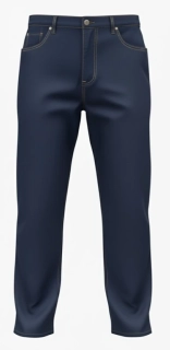 Pánské džíny nadměrné velikosti elastické tmavě modré | ROMANTYKXXL 