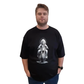 ROMANTYKXXL pánské tričko Indián na motorce 