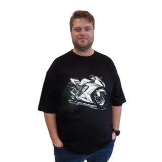 ROMANTYKXXL pánské tričko Sportovní motorka 