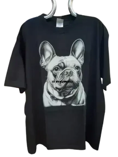 ROMANTYKXXL pánské tričko Francouzský buldoček 